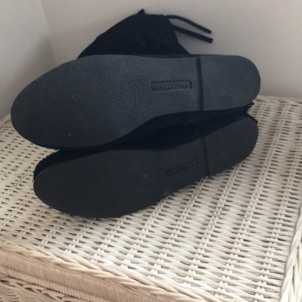 Minnetonka Calf Hi 3 Layer Fringe Boot - image 4